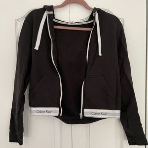 Calvin Klein Zip Up Hoodie